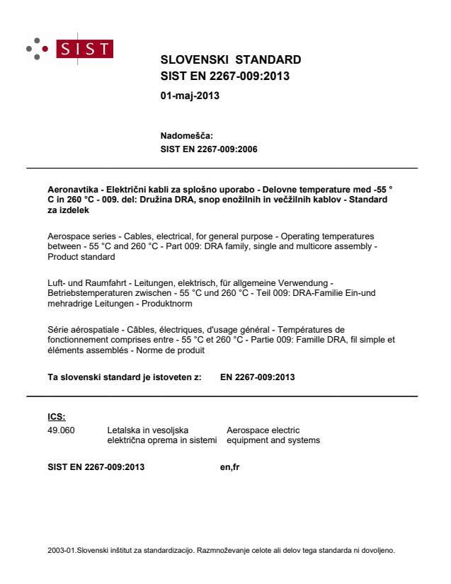 EN 2267-009:2013