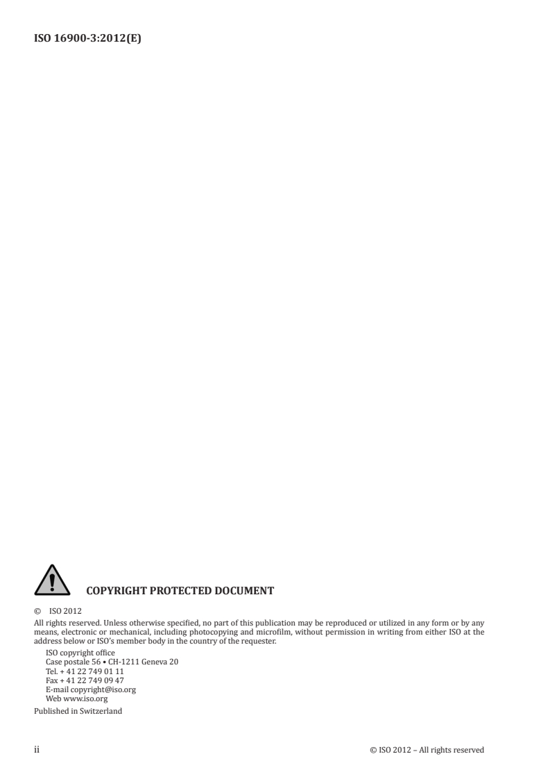 ISO 16900-3:2012 ISO 16900-3:2012 - Respiratory protective devices — Methods of test and test equipment — Part 3: Determination of particle filter penetration
Released:10/29/2012 - Page 2 preview