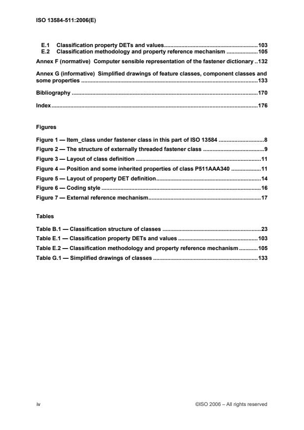 ISO 13584-511:2006 ISO 13584-511:2006 - Industrial automation systems and integration -- Parts library - Page 4 preview