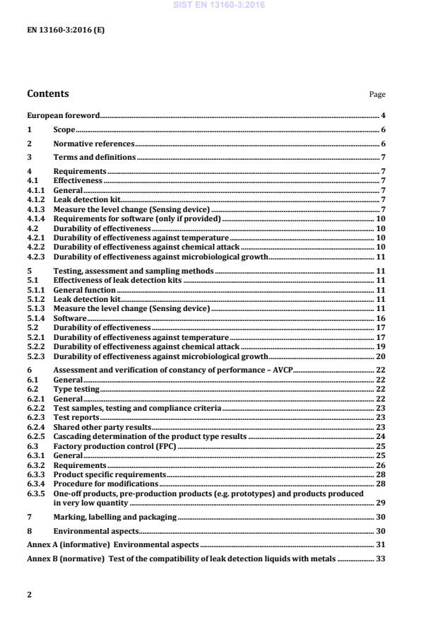 EN 13160-3:2016 EN 13160-3:2016 - Page 4 preview