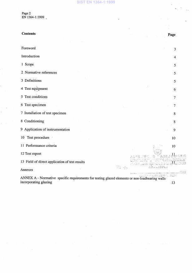 EN 1364-1:1999 EN 1364-1:1999 - Page 4 preview