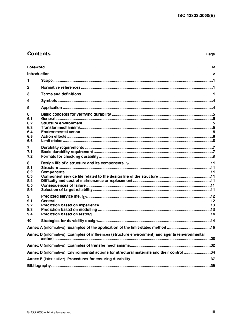 ISO 13823:2008 ISO 13823:2008 - General principles on the design of structures for durability
Released:6/9/2008