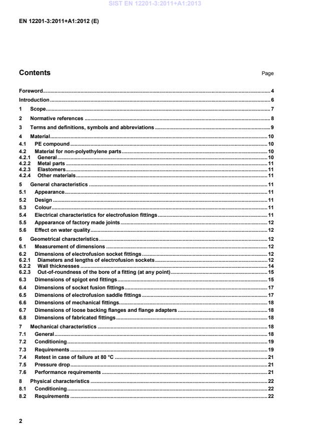EN 12201-3:2011+A1:2012 EN 12201-3:2011+A1:2013 - Page 4 preview