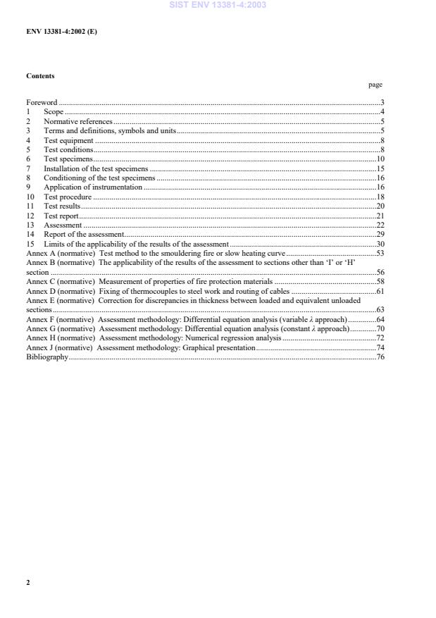 ENV 13381-4:2002 ENV 13381-4:2003 - Page 4 preview
