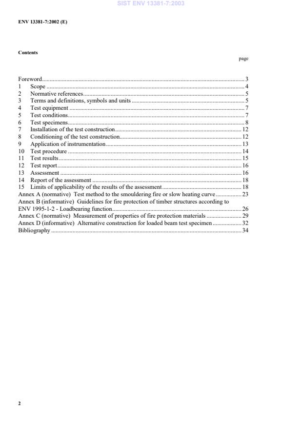 ENV 13381-7:2002 ENV 13381-7:2003 - Page 4 preview