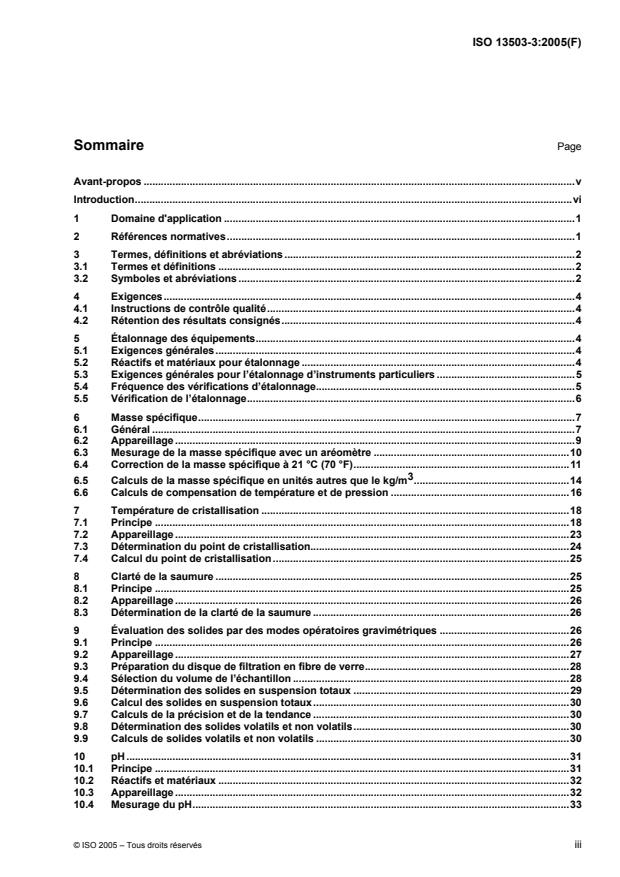 ISO 13503-3:2005 - Industries du pétrole et du gaz naturel -- Fluides de complétion et matériaux