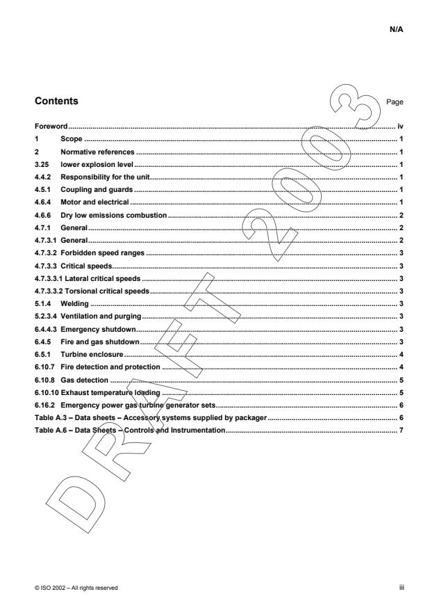 ISO 3977-3:2002/DAmd 1