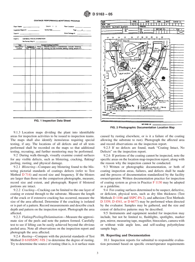 ASTM D5163-05 - Standard Guide for Establishing Procedures to Monitor the Performance of Service Level I Coatings in an Operating Nuclear Power Plant