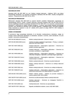 SIST EN ISO 9001:2015 - Page 2 preview