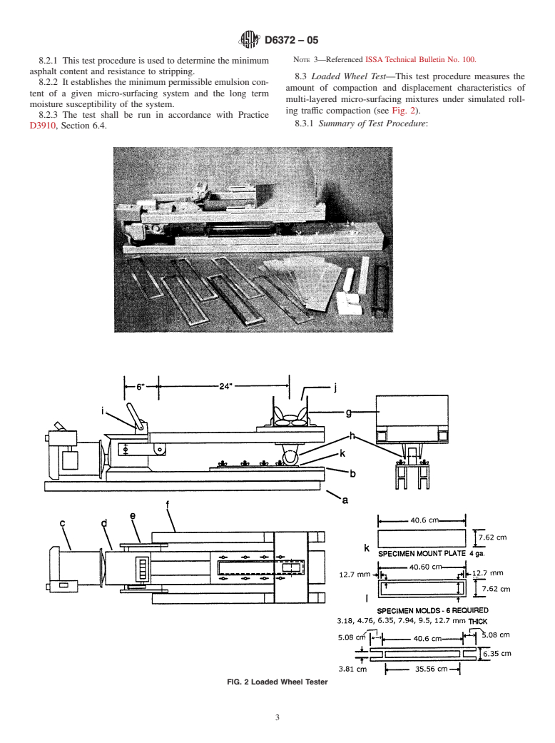 ASTM D6372-05 - Standard Practice for Design, Testing, and Construction of Micro-Surfacing