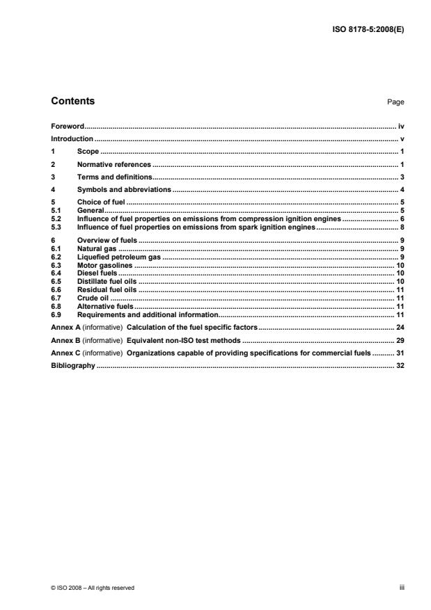 ISO 8178-5:2008 - Reciprocating internal combustion engines -- Exhaust emission measurement