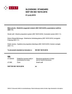 SIST EN ISO 16315:2016 SIST EN ISO 16315:2016 - BARVE - Page 1 preview