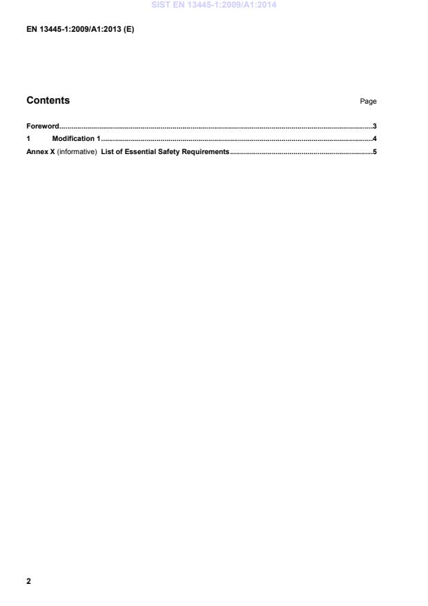 EN 13445-1:2009/A1:2013 EN 13445-1:2009/A1:2014 - Page 4 preview