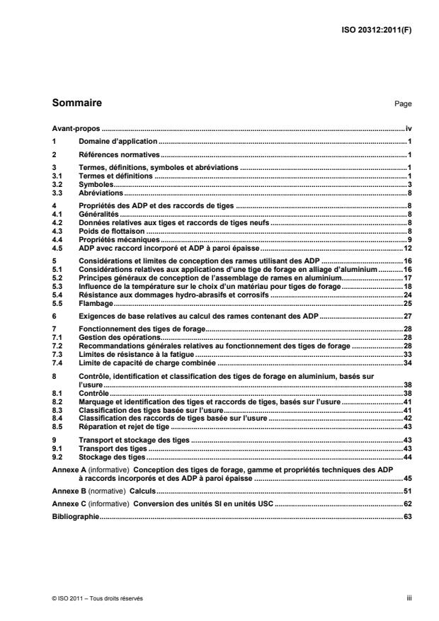 ISO 20312:2011 - Industries du pétrole et du gaz naturel -- Conception et limites de fonctionnement des garnitures de forage en alliage d'aluminium