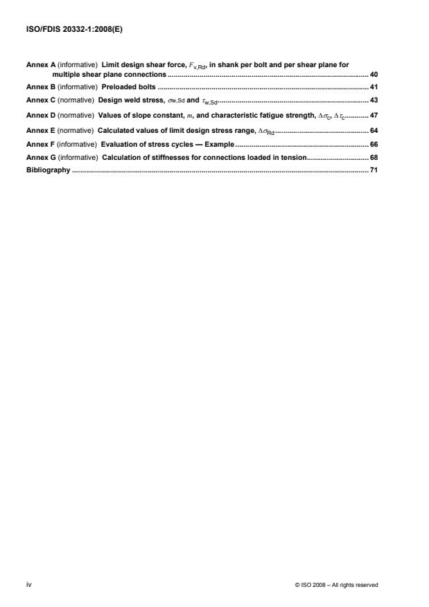 ISO/FDIS 20332-1 ISO/FDIS 20332-1 - Cranes -- Proof of competence of steel structures - Page 4 preview