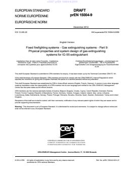 prEN 15004-9:2015 - Page 3 preview