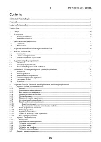 ETSI TS 119 101 V1.1.1 (2016-03) - Electronic Signatures and Infrastructures (ESI); Policy and security requirements for applications for signature creation and signature validation