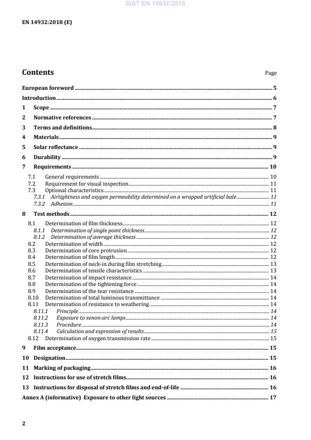 SIST EN 14932:2018 SIST EN 14932:2018 - Page 4 preview