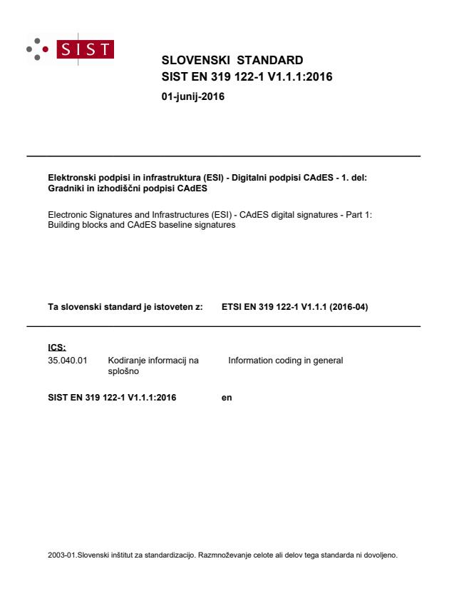 EN 319 122-1 V1.1.1:2016