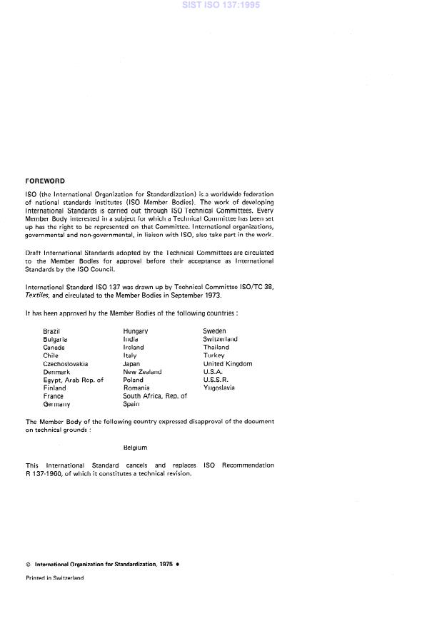 ISO 137:1975 ISO 137:1995 - Page 4 preview