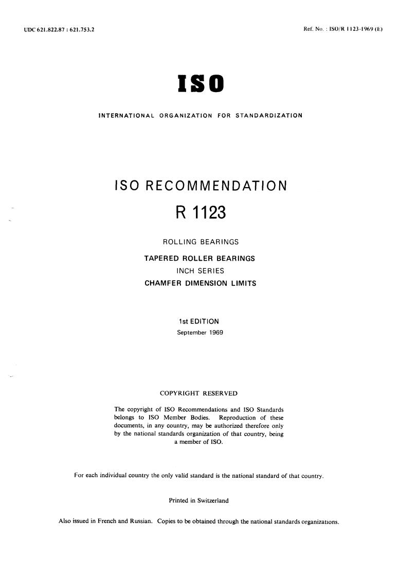 ISO/R 1123:1969 - Title missing - Legacy paper document
Released:1/1/1969