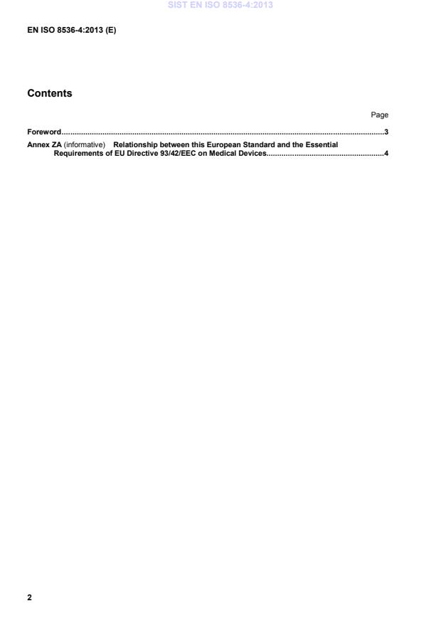 EN ISO 8536-4:2013 EN ISO 8536-4:2013 - Page 4 preview