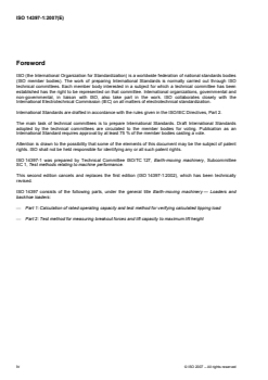 ISO 14397-1:2007 - Earth-moving machinery — Loaders and backhoe loaders — Part 1: Calculation of rated operating capacity and test method for verifying calculated tipping load
Released:9/18/2007 - Page 4 preview