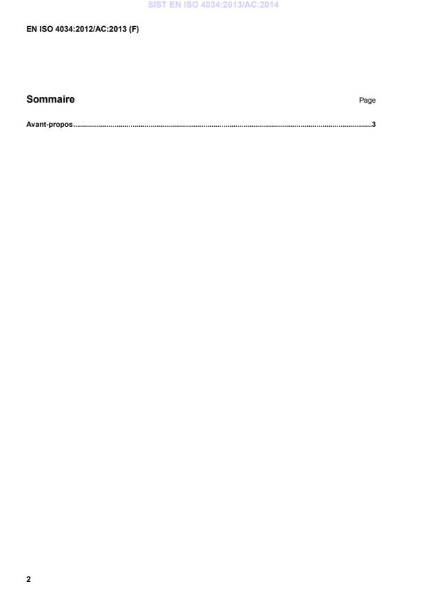 EN ISO 4034:2012/AC:2013 EN ISO 4034:2013/AC:2014 - Page 4 preview