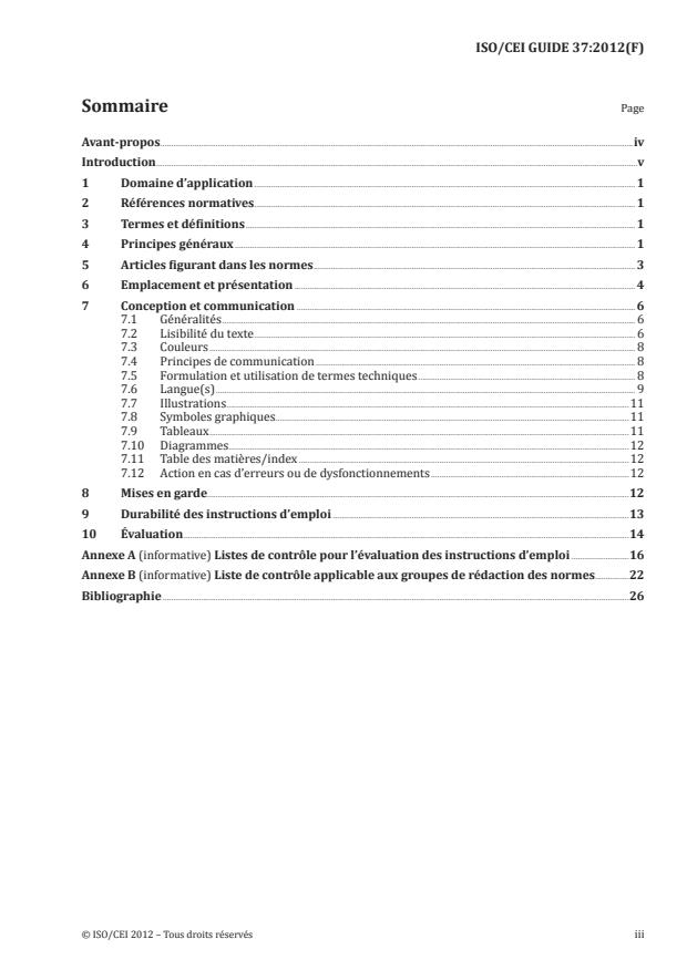 ISO/IEC Guide 37:2012 - Instructions d'emploi des produits par les consommateurs