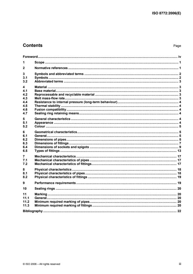 ISO 8772:2006 - Plastics piping systems for non-pressure underground drainage and sewerage -- Polyethylene (PE)