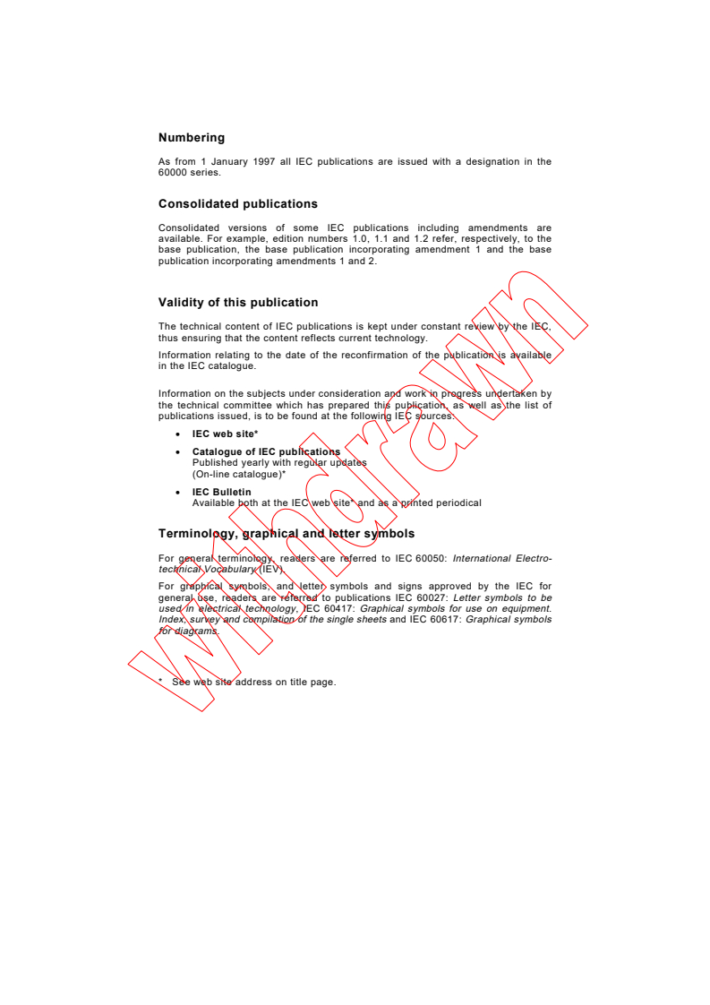 IEC 60534-2-1:1998 IEC 60534-2-1:1998 - Industrial-process control valves - Part 2-1: Flow capacity - Sizing equations for fluid flow under installed conditions
Released:9/1/1998 - Page 2 preview
