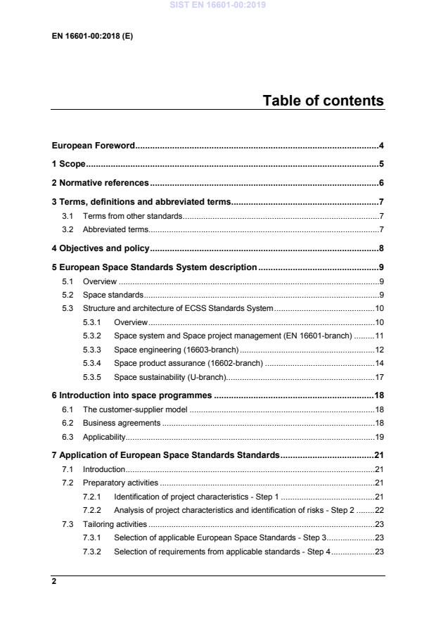 EN 16601-00:2019 EN 16601-00:2019 - Page 4 preview