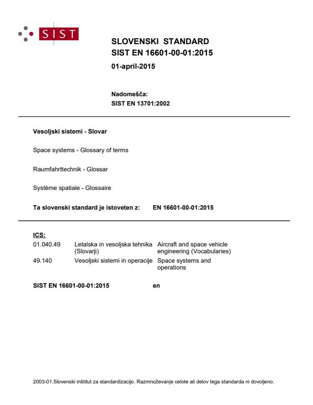 EN 16601-00-01:2015 - BARVE na PDF-strani 9,57,58,59,60