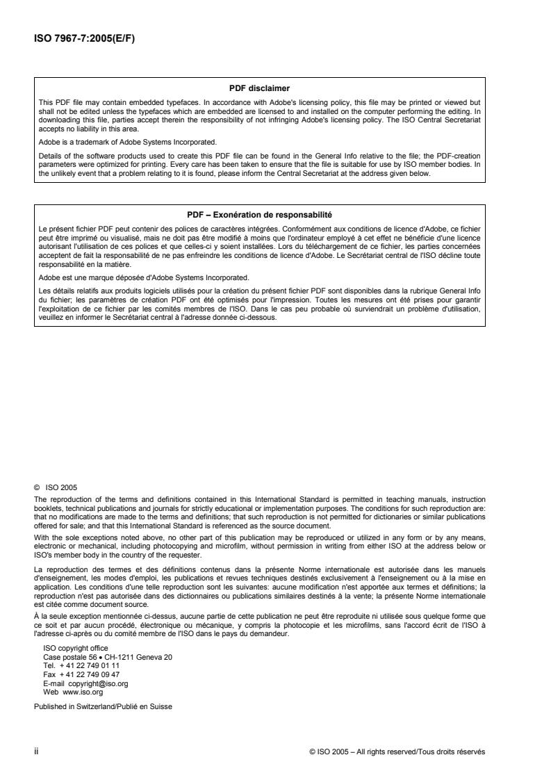 ISO 7967-7:2005 ISO 7967-7:2005 - Page 2 preview