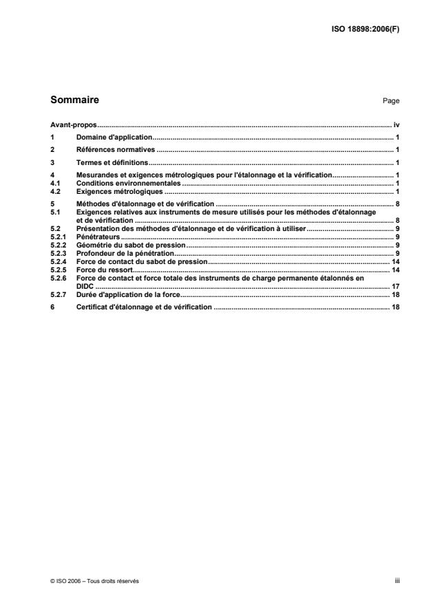 ISO 18898:2006 - Caoutchouc -- Étalonnage et vérification des durometres