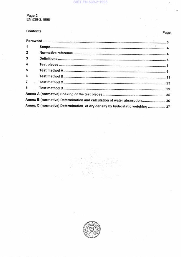 EN 539-2:1998 EN 539-2:1998 - Page 4 preview