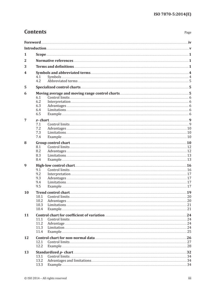 ISO 7870-5:2014 - Control charts — Part 5: Specialized control charts
Released:1/16/2014