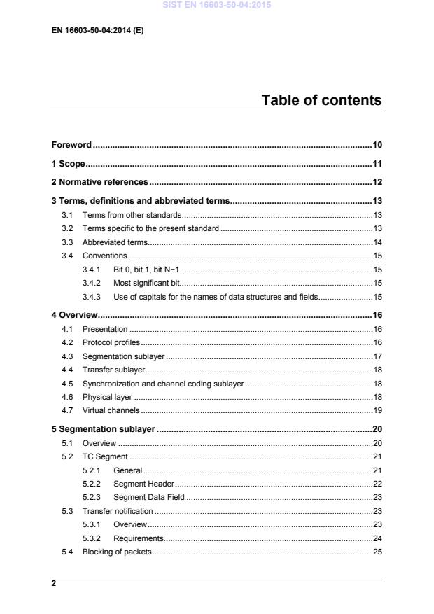 EN 16603-50-04:2014 EN 16603-50-04:2015 - Page 4 preview