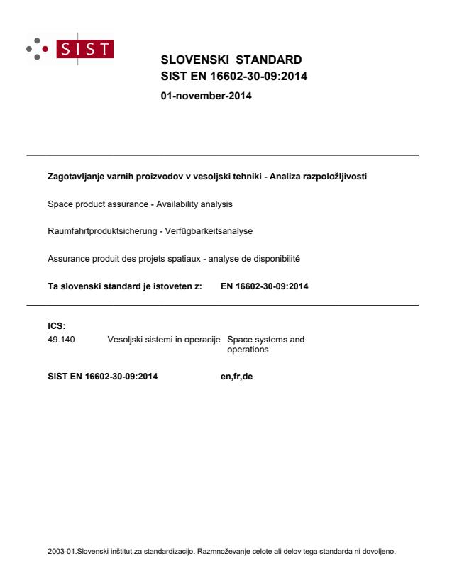 EN 16602-30-09:2014