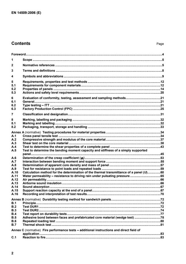 EN 14509:2006 EN 14509:2007 - Page 4 preview