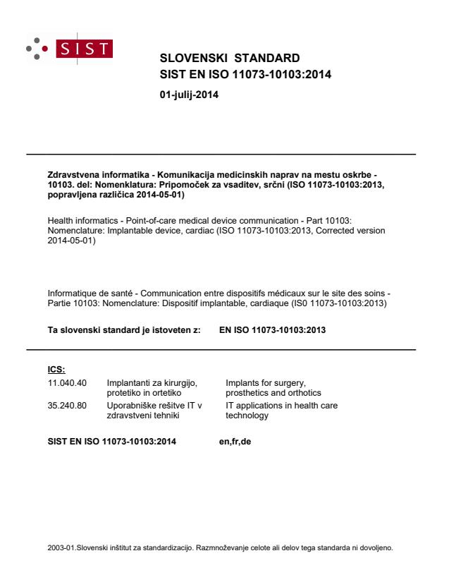 EN ISO 11073-10103:2014