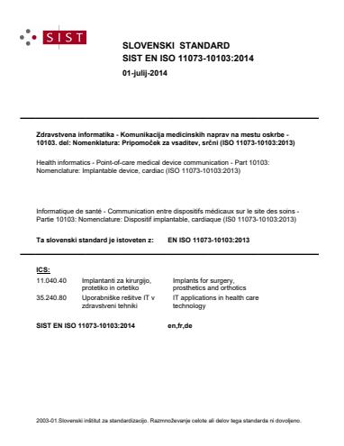 EN ISO 11073-10103:2014