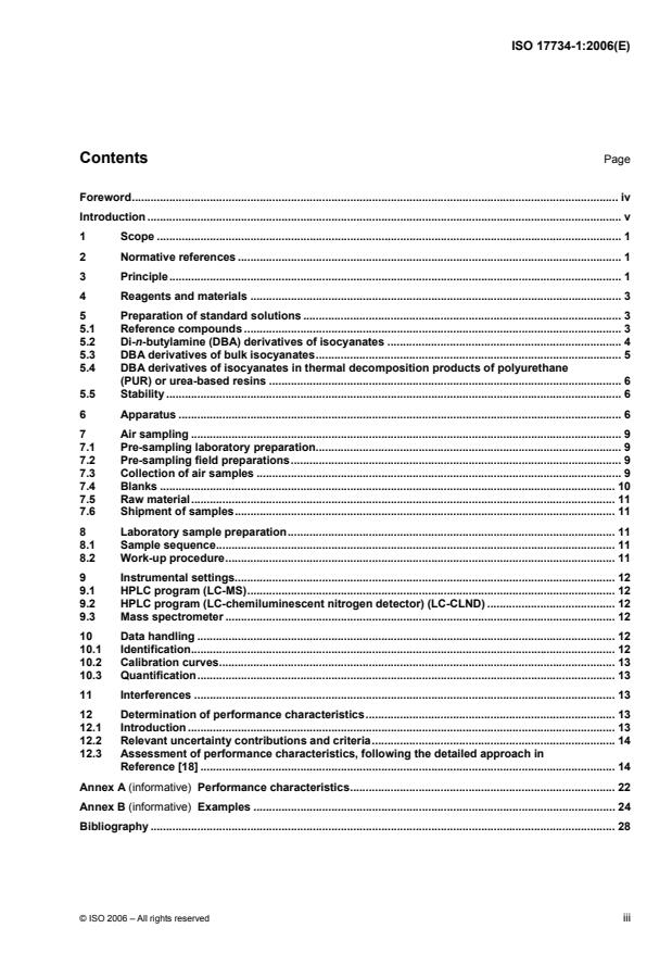 ISO 17734-1:2006 - Determination of organonitrogen compounds in air using liquid chromatography and mass spectrometry