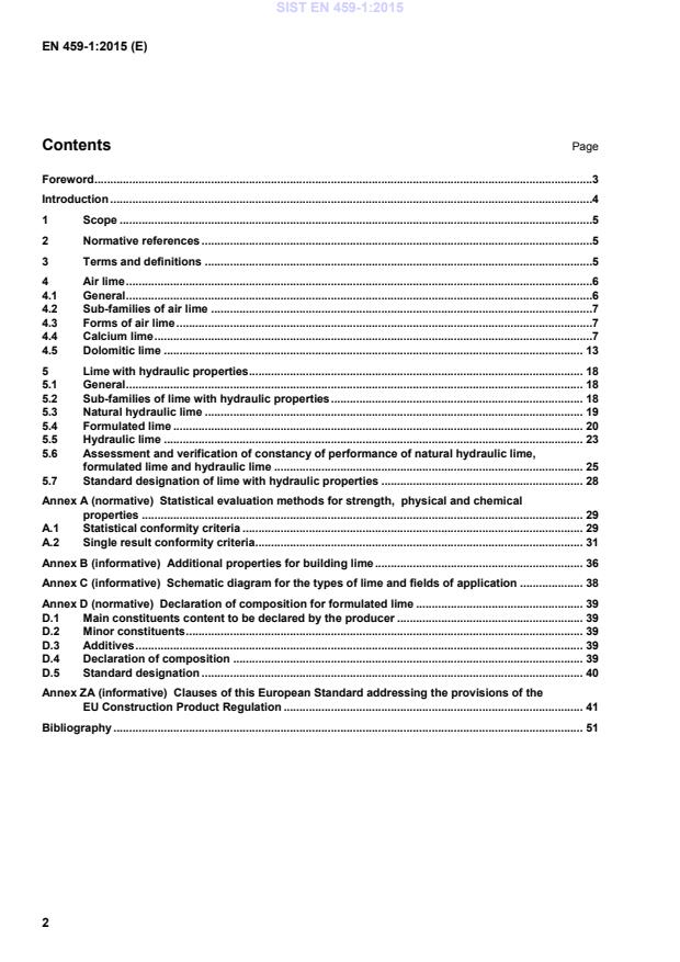 EN 459-1:2015 EN 459-1:2015 - Page 4 preview