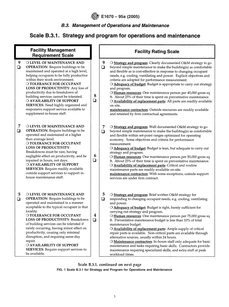 ASTM E1670-95a(2005) - Standard Classification for Serviceability of an Office Facility for Management of Operations and Maintenance