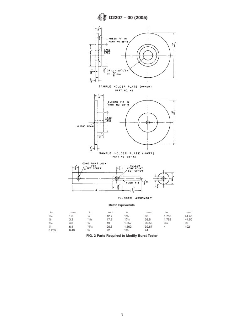 ASTM D2207-00(2005) - Standard Test Method for Bursting Strength of Leather by the Ball Method