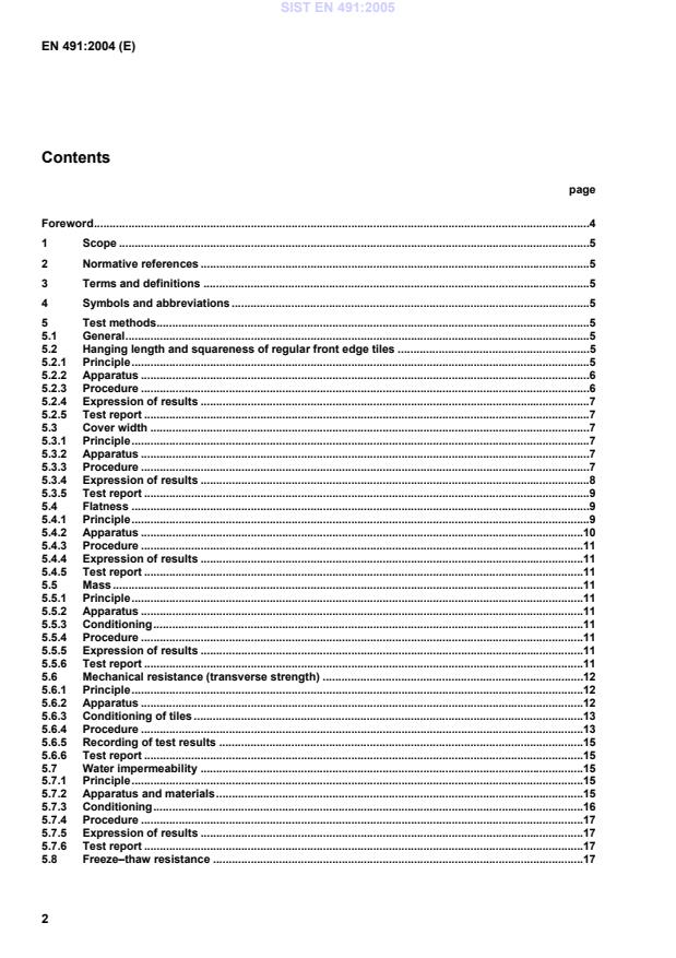 EN 491:2004 EN 491:2005 - Page 4 preview