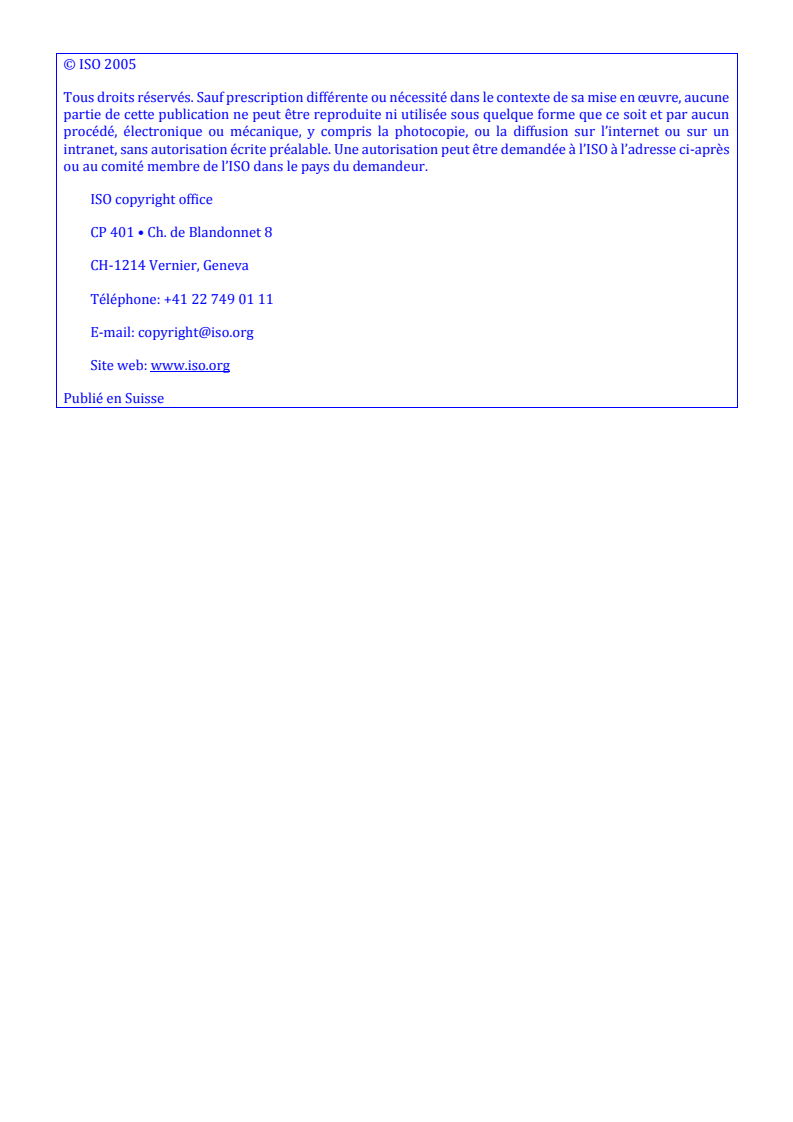 ISO/TR 581:2005 REDLINE ISO/TR 581:2005 - Soudabilité — Matériaux métalliques — Principes généraux
Released:12/2/2024 - Page 2 preview