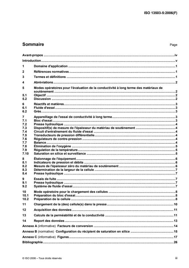 ISO 13503-5:2006 - Industries du pétrole et du gaz naturel -- Fluides de complétion et matériaux