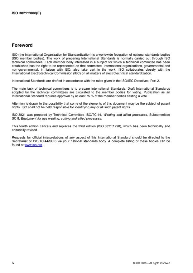 ISO 3821:2008 ISO 3821:2008 - Gas welding equipment -- Rubber hoses for welding, cutting and allied processes - Page 4 preview